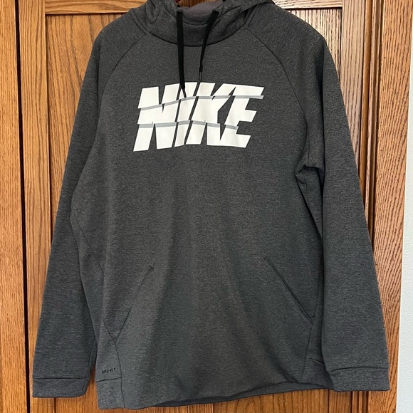Nike Men's Dark Gray Hoodie - Picture 1 of 3